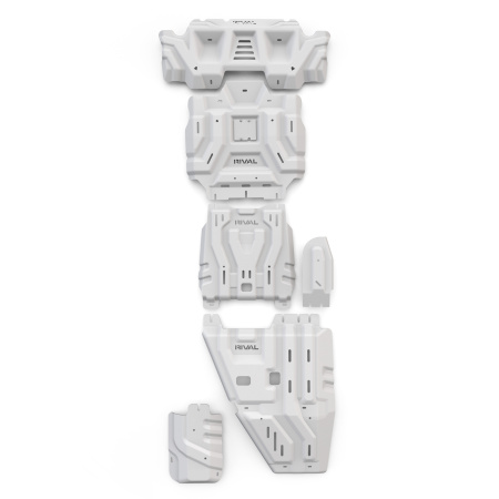 Ensemble de plaques de protection (radiateur, moteur, boîte de vitesses, boîte de transfert) Toyota Hilux 2025-; 2,8 l. / diesel / 48V